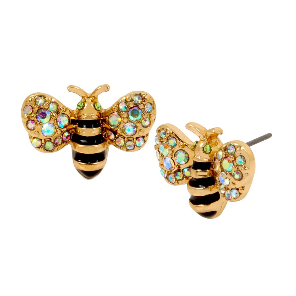 Betsey Johnson Bumble Bee 🐝 Stud Earrings
